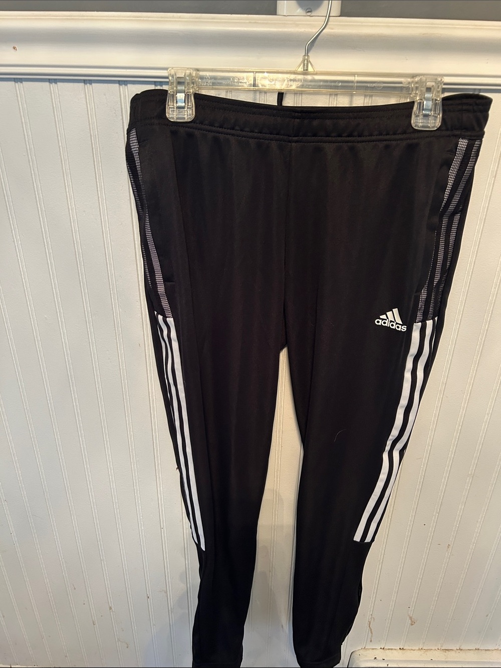 adidas Tiro 21 Track pant 
 Black with white stripes